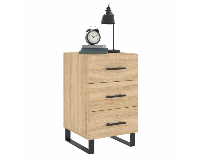 Sonata H Нощно шкафче, дъб сонома, инженерно дърво 40x40x66 см