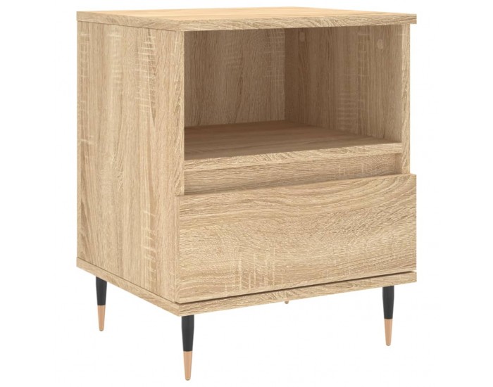 Sonata H Нощно шкафче, сонома дъб, 40x35x50 см, инженерно дърво