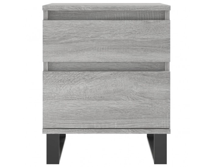 Sonata H Нощно шкафче сив сонома 40x35x50 см инженерно дърво