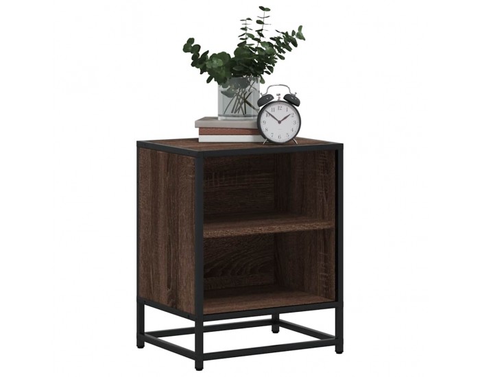 Sonata H Нощни шкафчета 2 бр. кафяв дъб 40x31x50 cm