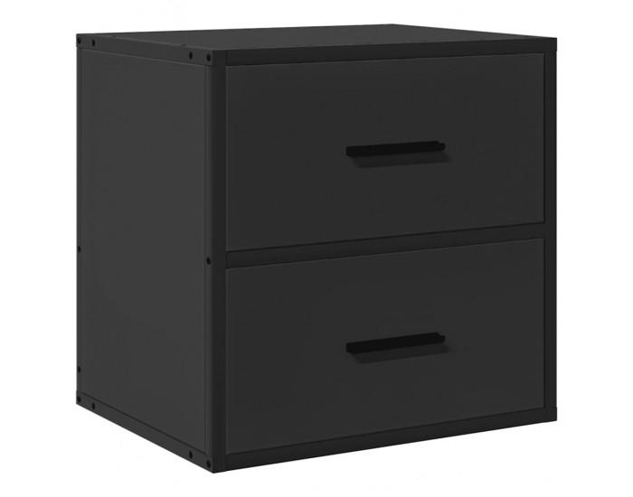 Sonata H Стенно нощно шкафче черно 40x31x39,5 cm