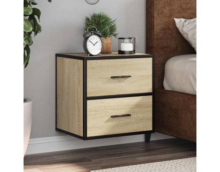 Sonata H Стенно нощно шкафче Sonoma Oak 40x31x39,5 cm