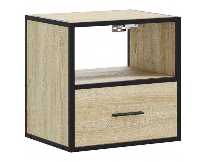 Sonata H Стенно нощно шкафче Sonoma Oak 40x31x39,5 cm