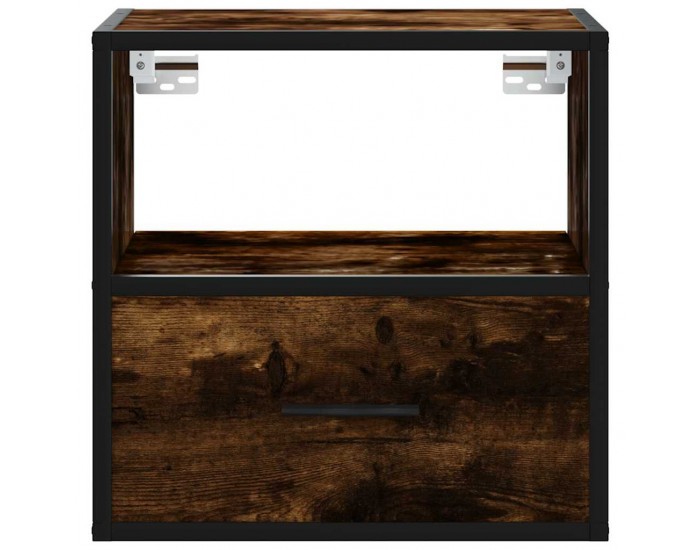 Sonata H Стенно нощно шкафче опушен дъб 40x31x39,5 cm