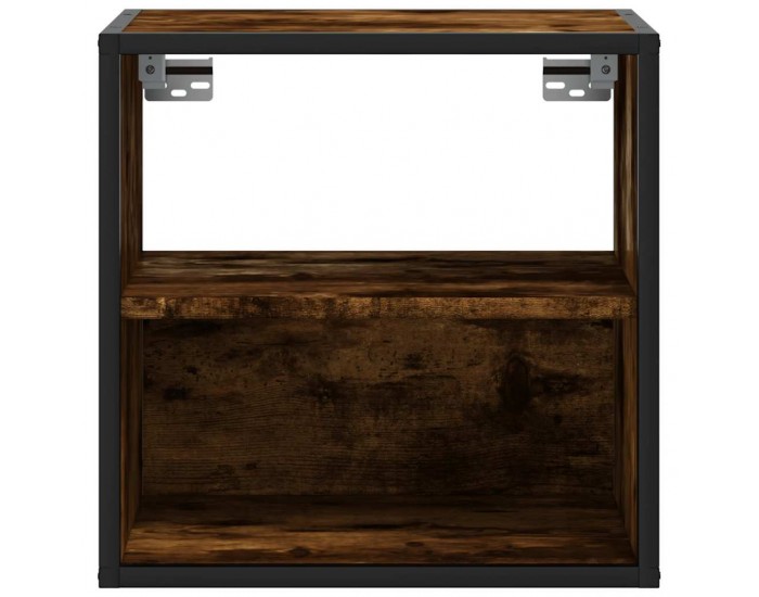 Sonata H Стенни нощни шкафчета 2 бр. опушен дъб 40x31x39,5 cm