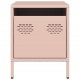 Sonata H Нощни шкафчета, 2 бр, розови, 35x39x43,5 см, стомана