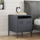 Sonata H Нощно шкафче, антрацит, 35x39x43,5 см, стомана
