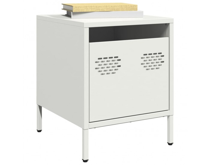 Sonata H Нощно шкафче, бяло, 35x39x43,5 см, стомана