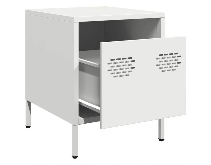 Sonata H Нощно шкафче, бяло, 35x39x43,5 см, стомана