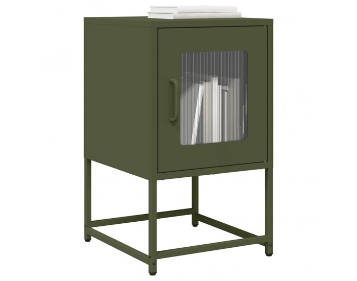Sonata H Нощно шкафче маслиненозелено 36x39x60,5 cm