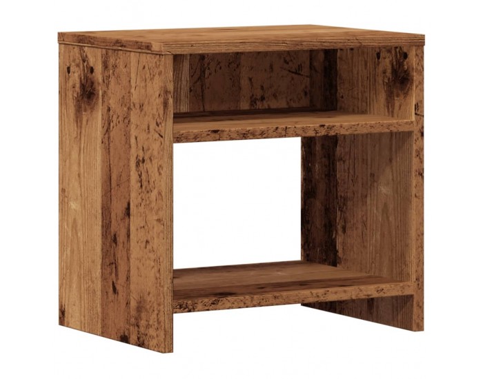 Sonata H Нощно шкафче, старо дърво, 40x30x40 см, инженерно дърво