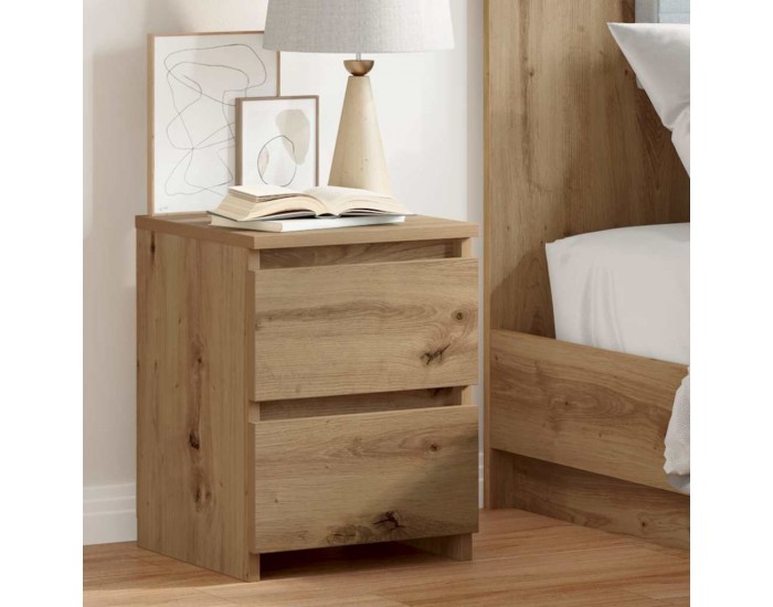 Sonata H Нощно шкафче, дъб артизан, 30x30x40 см, инженерно дърво
