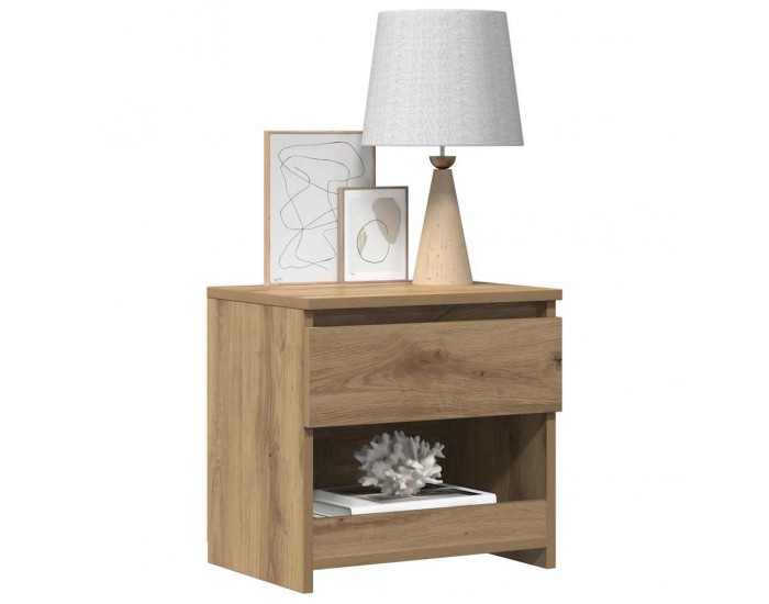 Sonata H Нощно шкафче, дъб артизан, 40x30x39 см, инженерно дърво