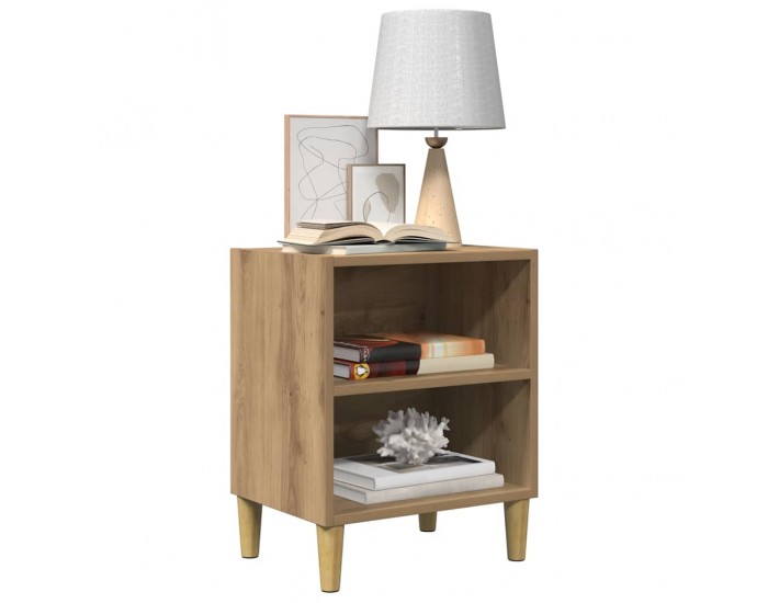 Sonata H Нощни шкафчета, 2 бр, дъб артизан, 40x30x50 см, инженерно дърво