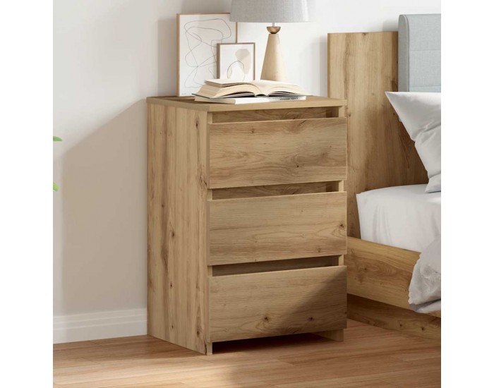 Sonata H Нощно шкафче, дъб артизан, 40x35x62,5 см, инженерно дърво