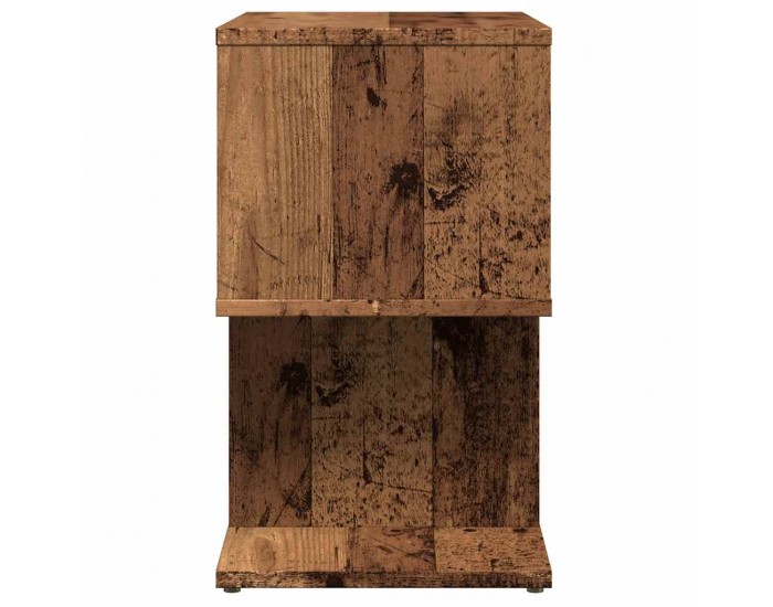 Sonata H Нощно шкафче от старо дърво 50x30x51,5 cm Инженерна дървесина