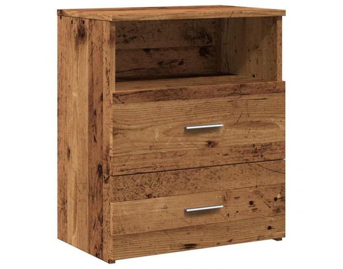 Sonata H Нощно шкафче, старо дърво, 50x32x60 см, инженерно дърво