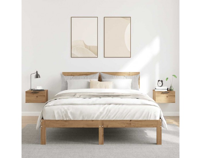 Sonata H Стенни нощни шкафчета 2 бр. дъб Artisan 34x30x20 cm Sonata H Стенни нощни шкафчета 2 бр. дъб Artisan 34x30x20 cm