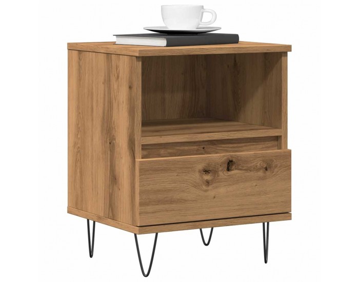 Sonata H Нощно шкафче Artisan Oak 40x35x50 cm Инженерна дървесина
