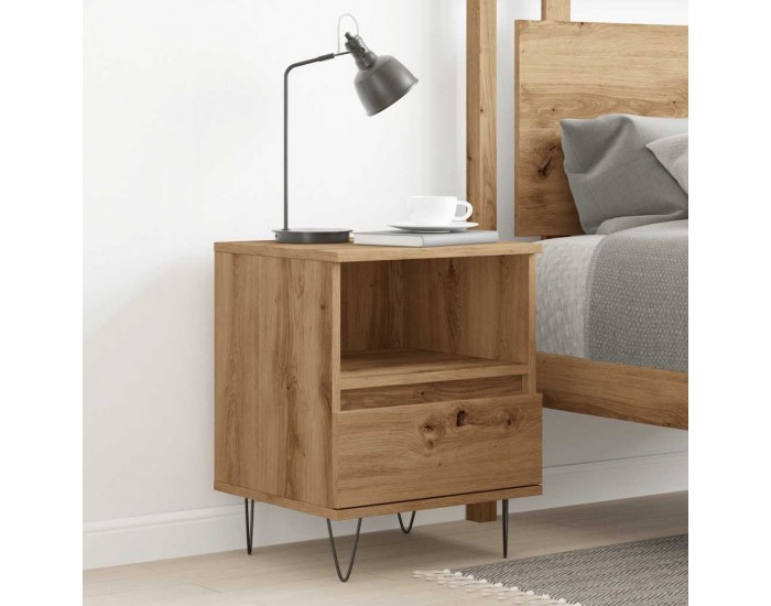 Sonata H Нощно шкафче Artisan Oak 40x35x50 cm Инженерна дървесина