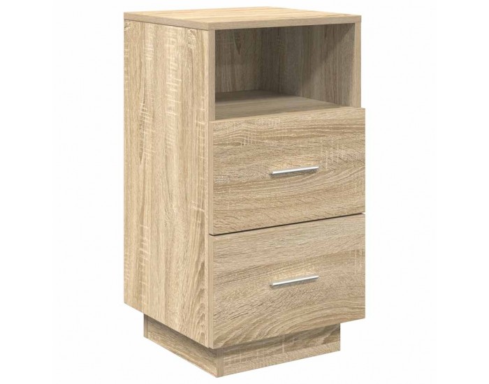 Sonata H Нощно шкафче с 2 чекмеджета, дъб сонома, 36x36x68 см