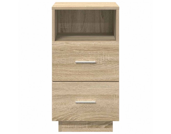 Sonata H Нощно шкафче с 2 чекмеджета, дъб сонома, 36x36x68 см