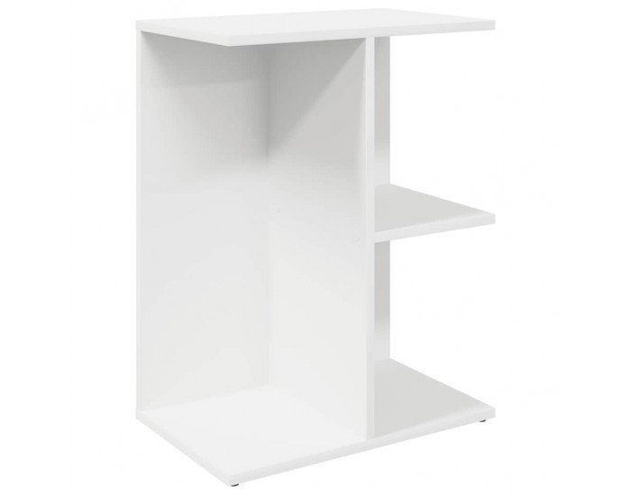 Sonata H Нощни масички, 2 бр, бели, 46,5x29x61 см, инженерно дърво