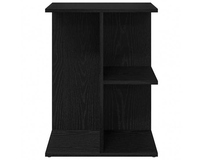 Sonata H Нощна масичка, черна дъб, 46,5x29x61 см, инженерно дърво