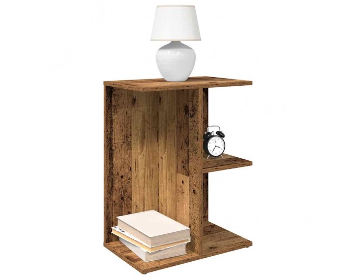 Sonata H Нощна масичка, старо дърво, 46,5x29x61 см, инженерно дърво