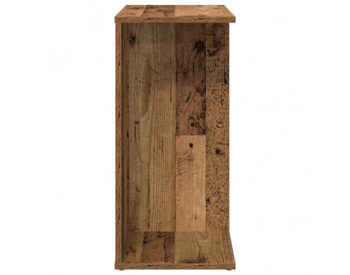 Sonata H Нощна масичка, старо дърво, 46,5x29x61 см, инженерно дърво