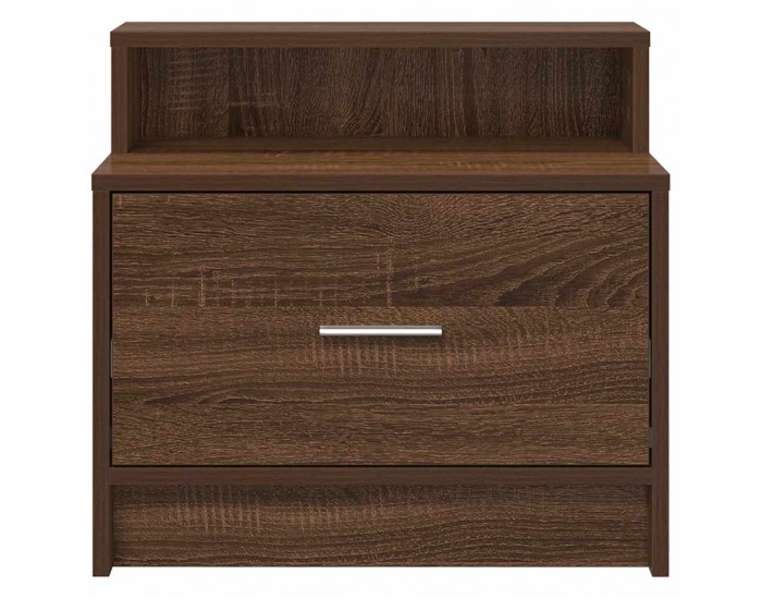 Sonata H Нощно шкафче с чекмедже, кафяв дъб, 51x31x47 см