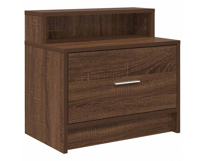 Sonata H Нощно шкафче с чекмедже, кафяв дъб, 51x31x47 см