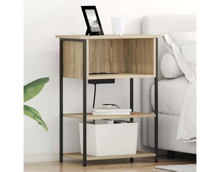 Sonata H Нощен шкаф дъб сонома 55 x 31 x 76 см Инженерно дърво