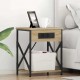 Sonata H Нощно шкафче с зарядна станция дъб сонома 41 x 31 x 51 см