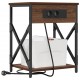 Sonata H Нощно шкафче с зарядна станция 2 pcs Кафяв дъб 41 x 31 x 51 см