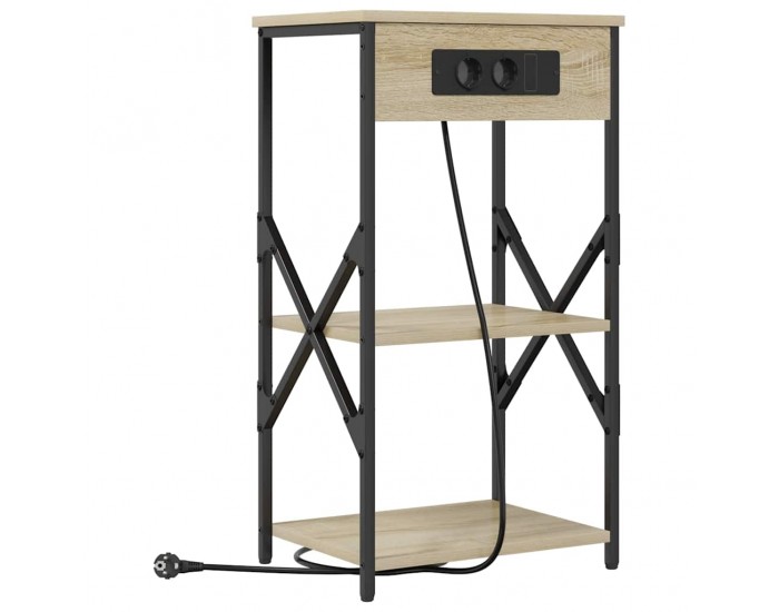 Sonata H Нощен шкаф 2 pcs дъб сонома 41 x 31 x 76 см Инженерно дърво