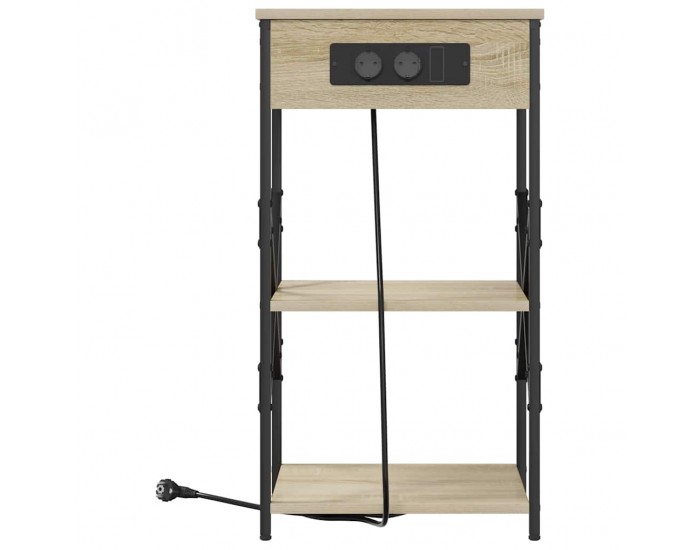 Sonata H Нощен шкаф 2 pcs дъб сонома 41 x 31 x 76 см Инженерно дърво