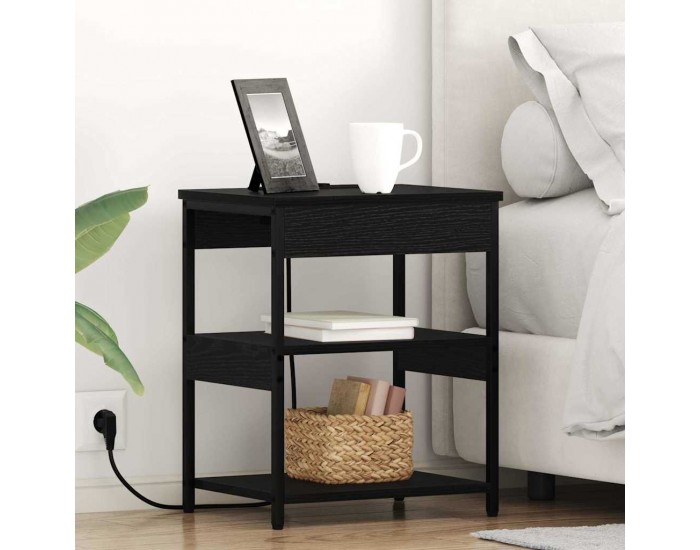 Sonata H Нощен шкаф 2 pcs Черен дъб Инженерно дърво