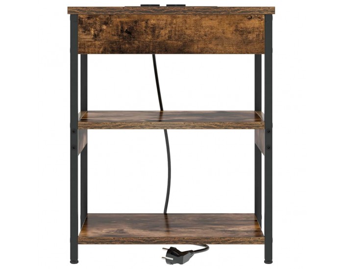 Sonata H Нощен шкаф 2 pcs Опушен дъб Инженерно дърво