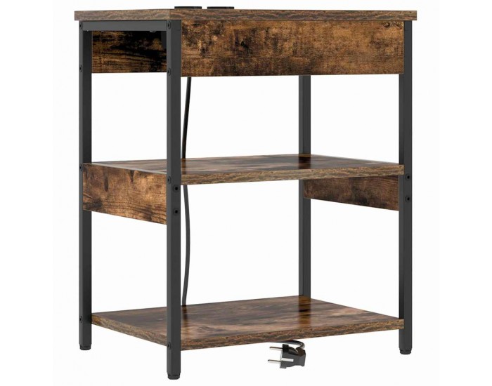 Sonata H Нощен шкаф 2 pcs Опушен дъб Инженерно дърво