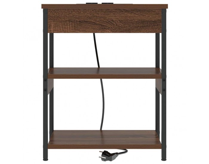 Sonata H Нощен шкаф 2 pcs Кафяв дъб Инженерно дърво