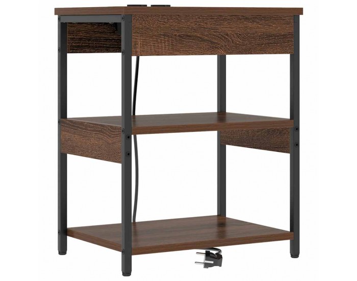 Sonata H Нощен шкаф 2 pcs Кафяв дъб Инженерно дърво