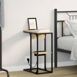 Sonata H Нощно шкафче дъб сонома 41.5 x 26 x 60.5 см Инженерно дърво - Спалня