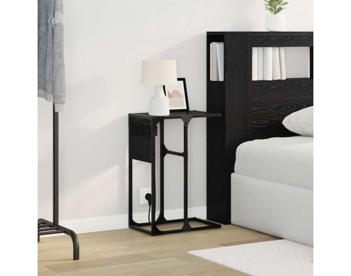 Sonata H Нощно шкафче Черен дъб Инженерно дърво