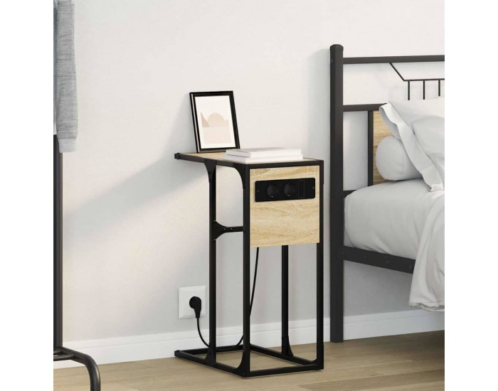 Sonata H Нощно шкафче дъб сонома Инженерно дърво