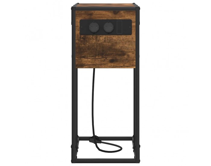 Sonata H Нощно шкафче Опушен дъб Инженерно дърво