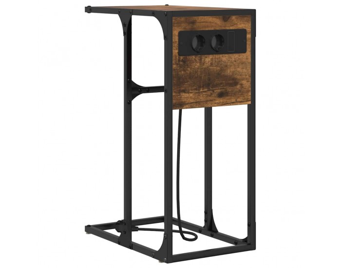 Sonata H Нощно шкафче Опушен дъб Инженерно дърво