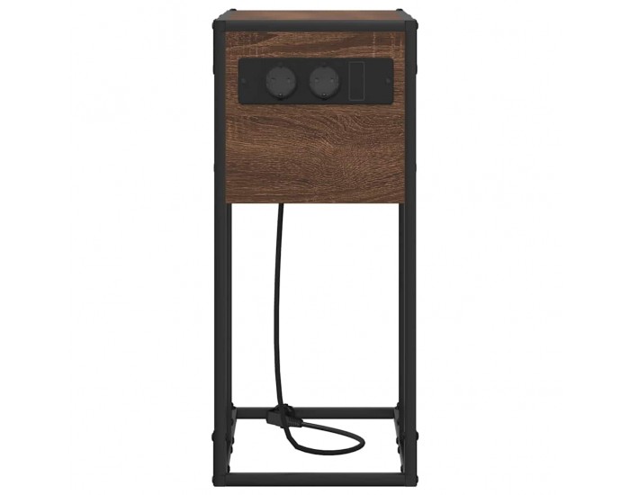 Sonata H Нощно шкафче Кафяв дъб Инженерно дърво