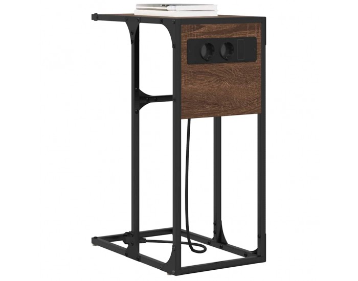 Sonata H Нощно шкафче Кафяв дъб Инженерно дърво