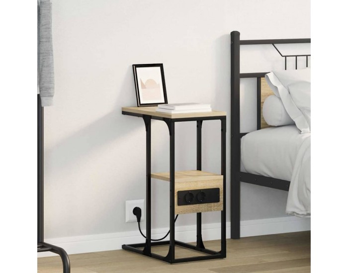 Sonata H Нощен шкаф дъб сонома 41.5 x 26 x 60.5 см Инженерно дърво